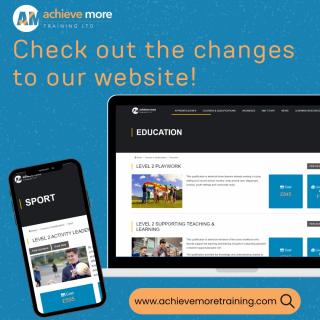 It's now even easier to find the right course for you on our website! 🙌🏾 Browse our short courses based on the sector you are interested in; Leisure/Fitness, Education or Sports Head to https://achievemoretraining.com/ today! #achievemoretraining #learninganddevelopment #achievemoretogether #Learning