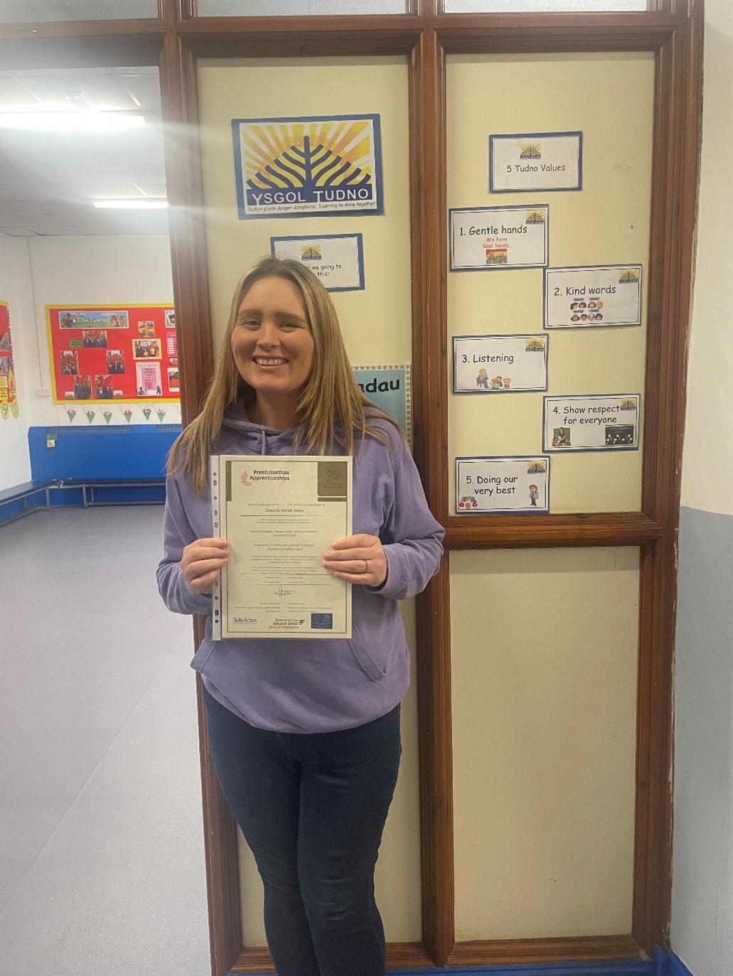 Danielle Jones - Level 3 NVQ in Physical Education 