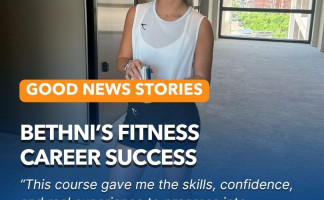 Good News Story - Bethni's Fitness Career Success