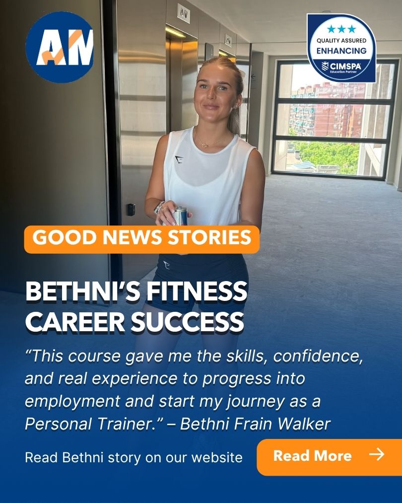 Good News Story - Bethni's Fitness Career Success