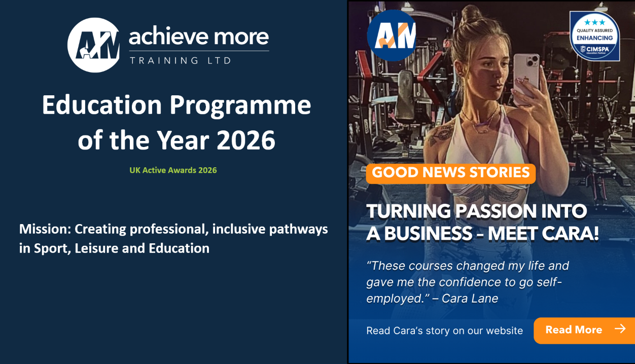 UK Active 'Education Programme of the year' 2026